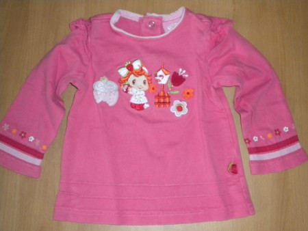 Tee-shirt charlottes aux fraises (REF 15V12)